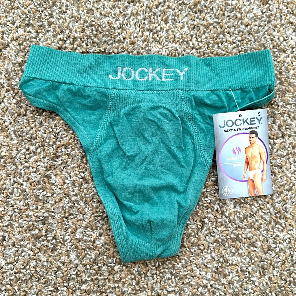 Jockey Men’s Thong Small NWT